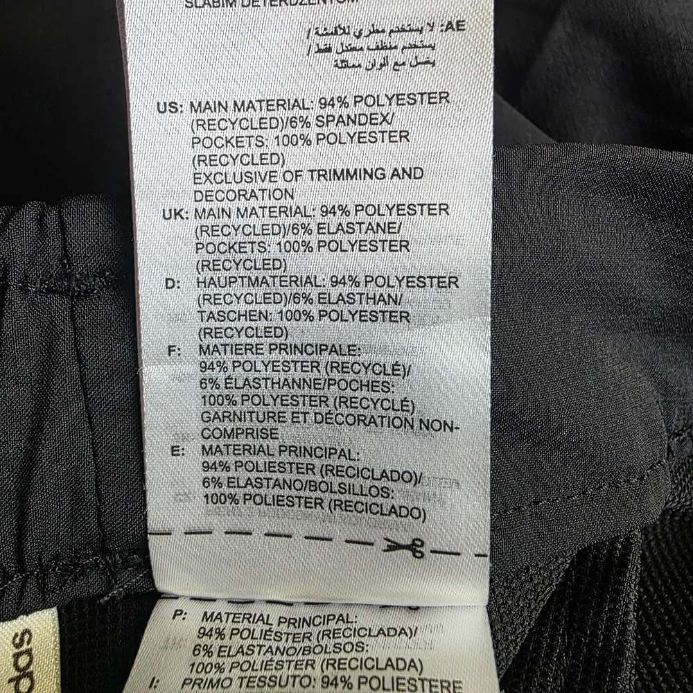 Adidas Terrex Multi Woven Black Hiking Trail Pants Mens XL Articulated Knee